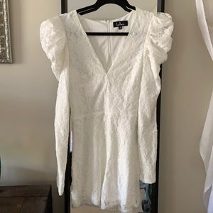 White lace Lulus romper